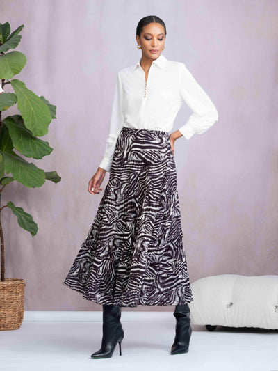 Elegant Button-Detail Blouse - Dream Pants