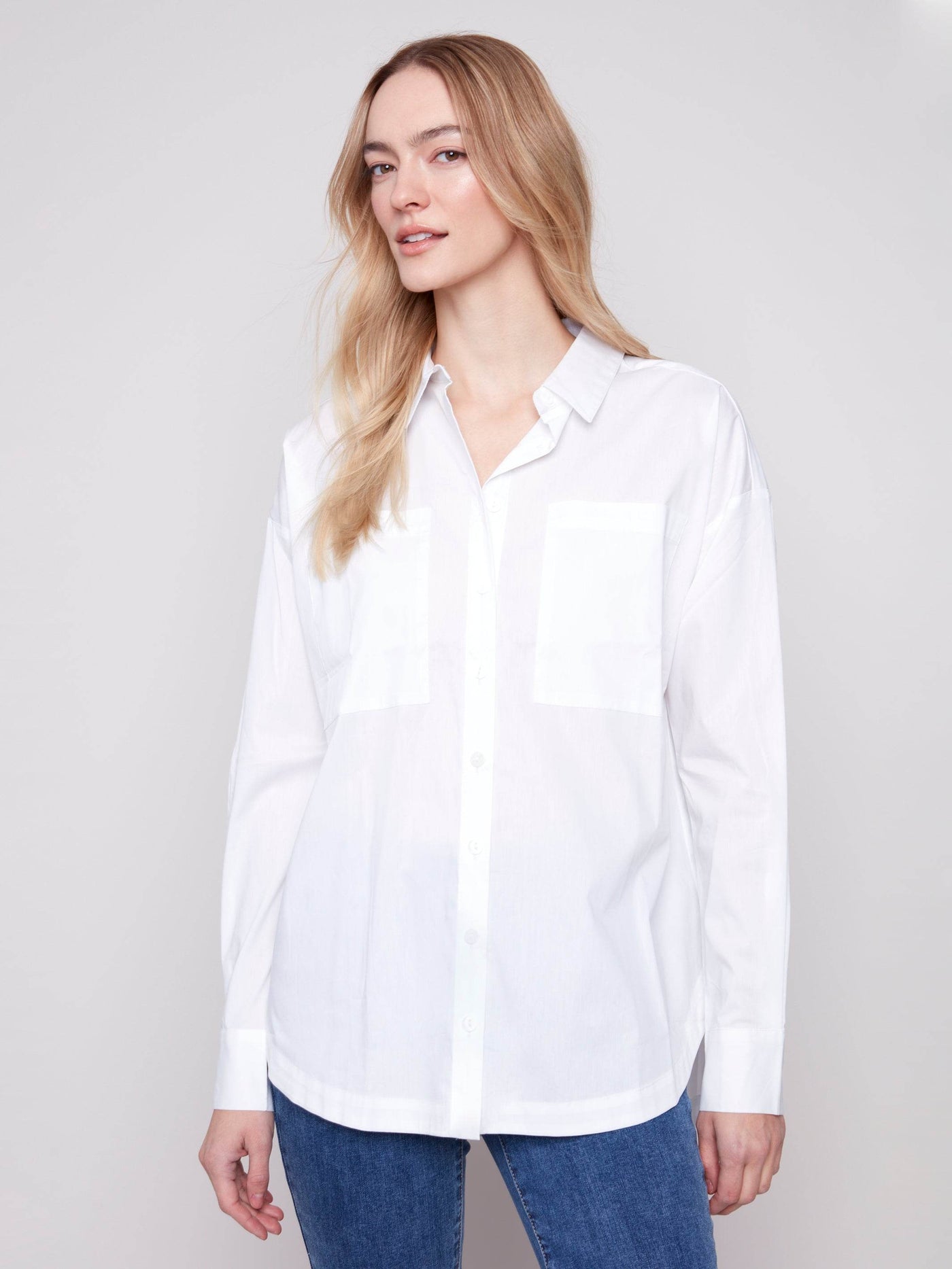 Loose Poplin Shirt - Dream Pants