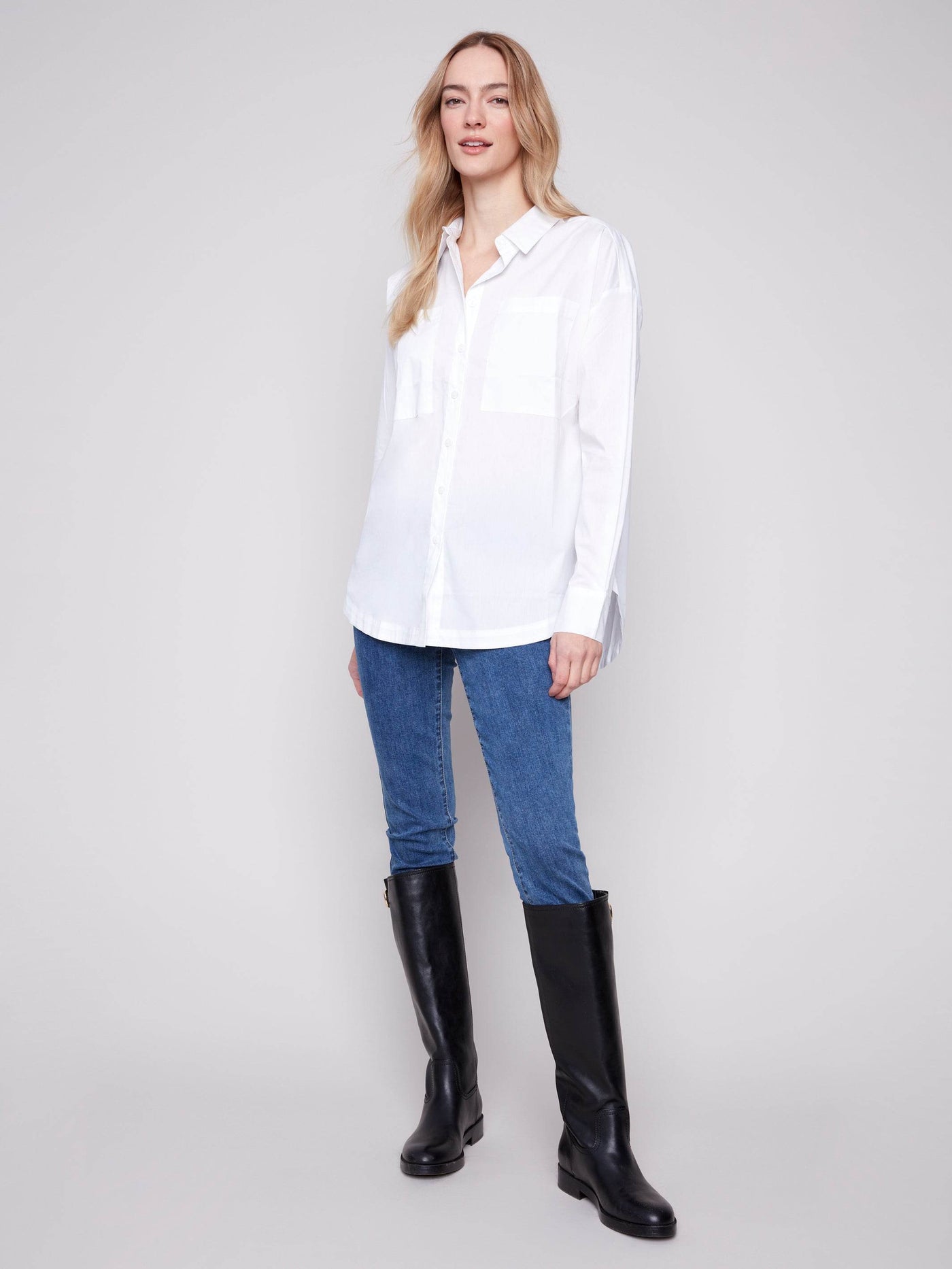 Loose Poplin Shirt - Dream Pants