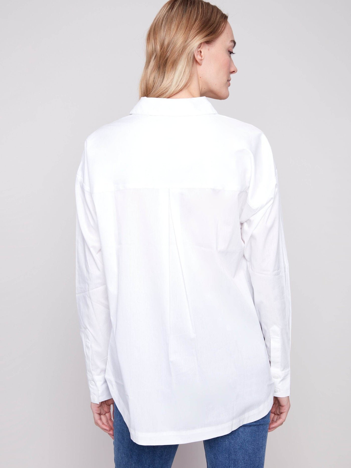 Loose Poplin Shirt - Dream Pants