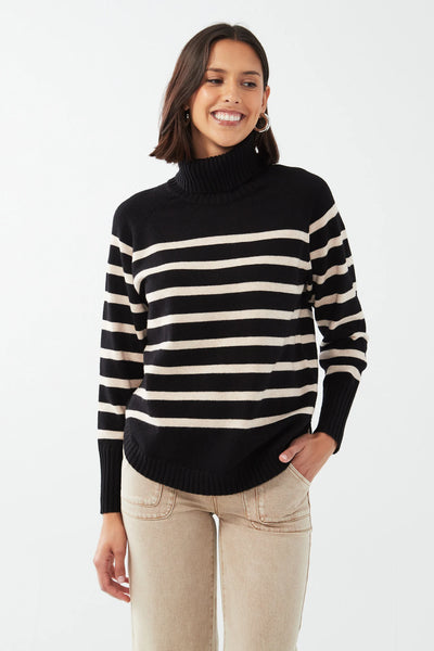 French Dressing Jeans Striped Sweater 