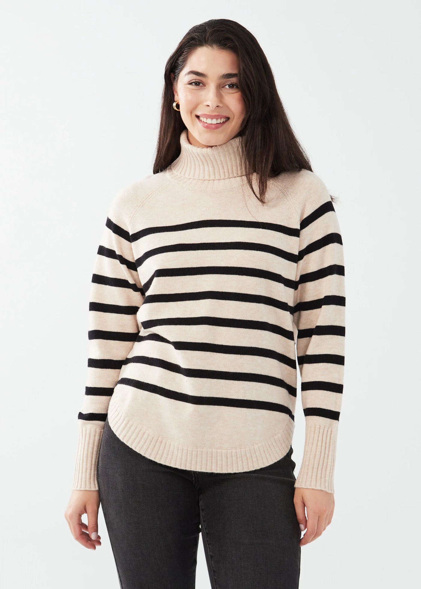 French Dressing Jeans Striped Sweater 