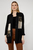Chic Printed Button Closure