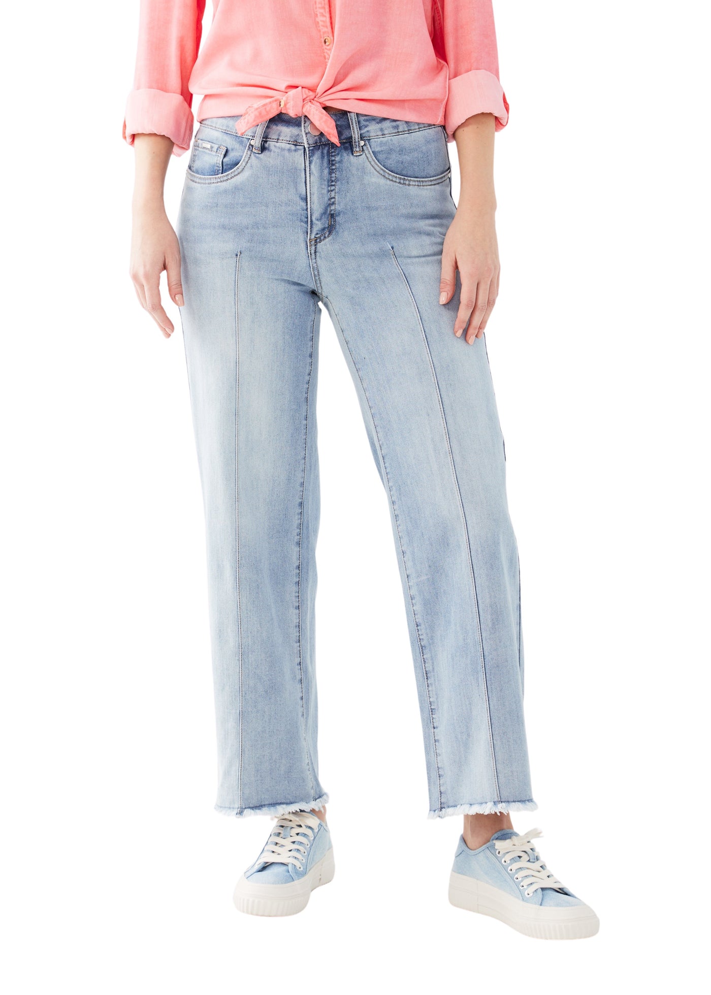 Olivia Wide Ankle French Dressing Jeans