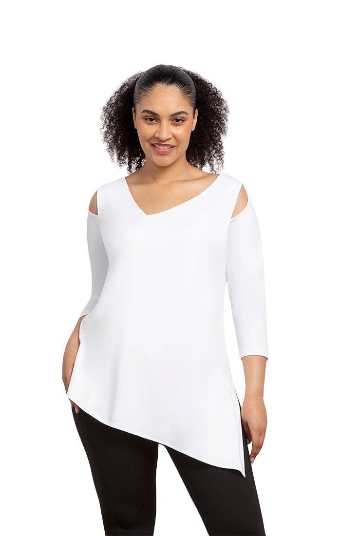 Nu Focus Tunic, 3/4 Sleeve Sympli