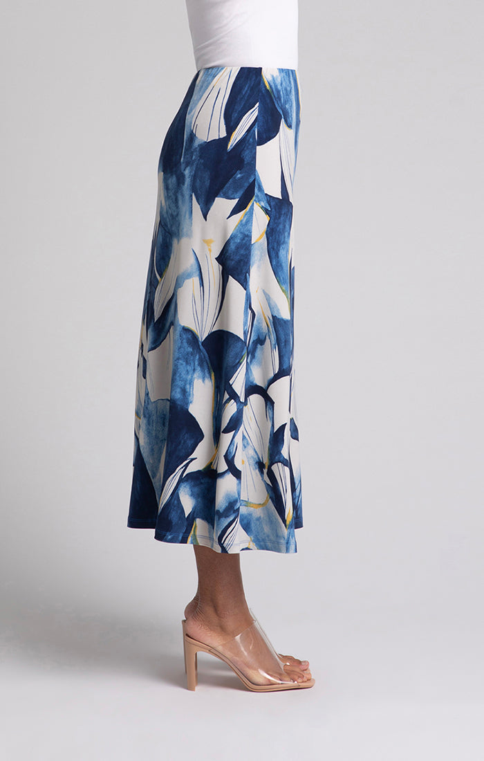Sympli Print A-Line Skirt 