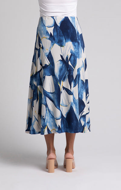 Sympli Print A-Line Skirt 
