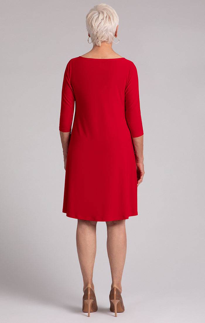 Nu Trapeze Dress, 3/4 Sleeve Style 28174-2 – Dream Pants