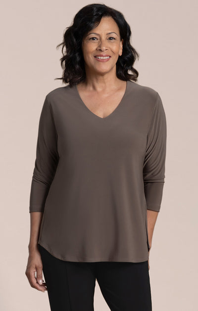 Go To Soft V-Neck Top Sympli