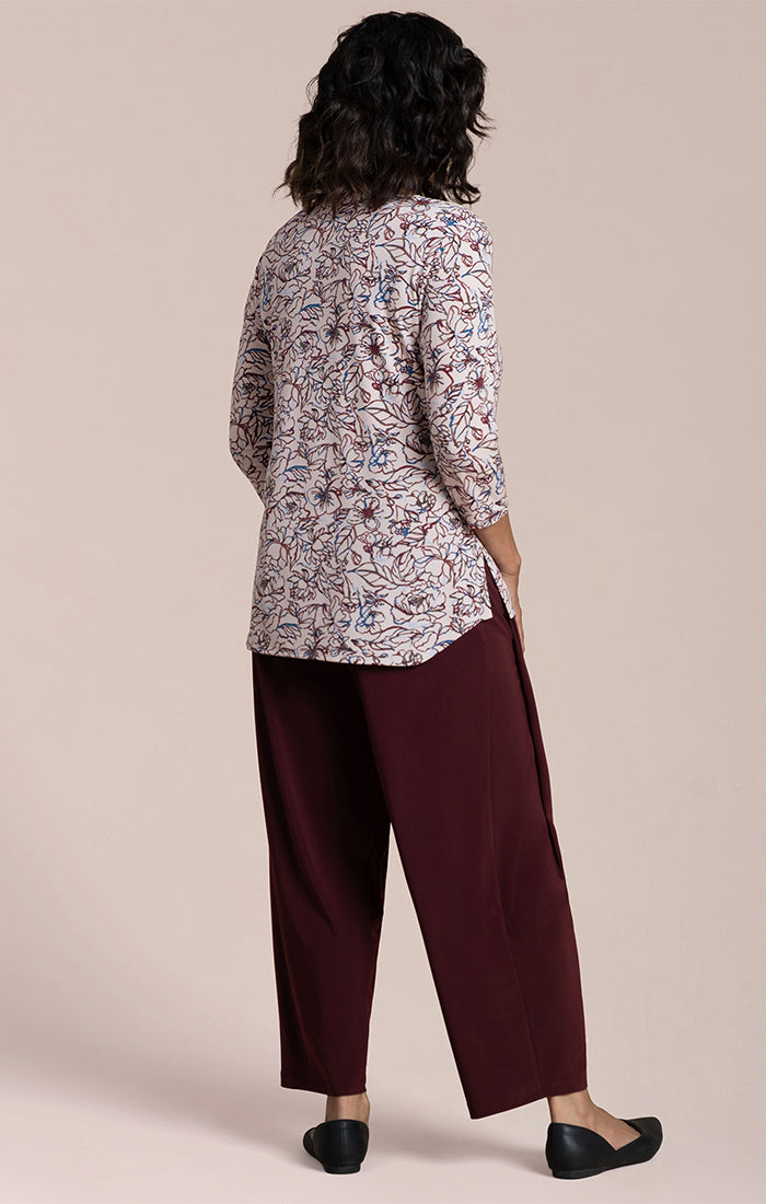 Go To Classic T Relax, 3/4 Sleeves Print Sympli