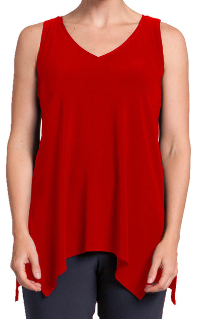 Sympli Sleeveless, Go To Wide Neck T Relax, Style 21112R 