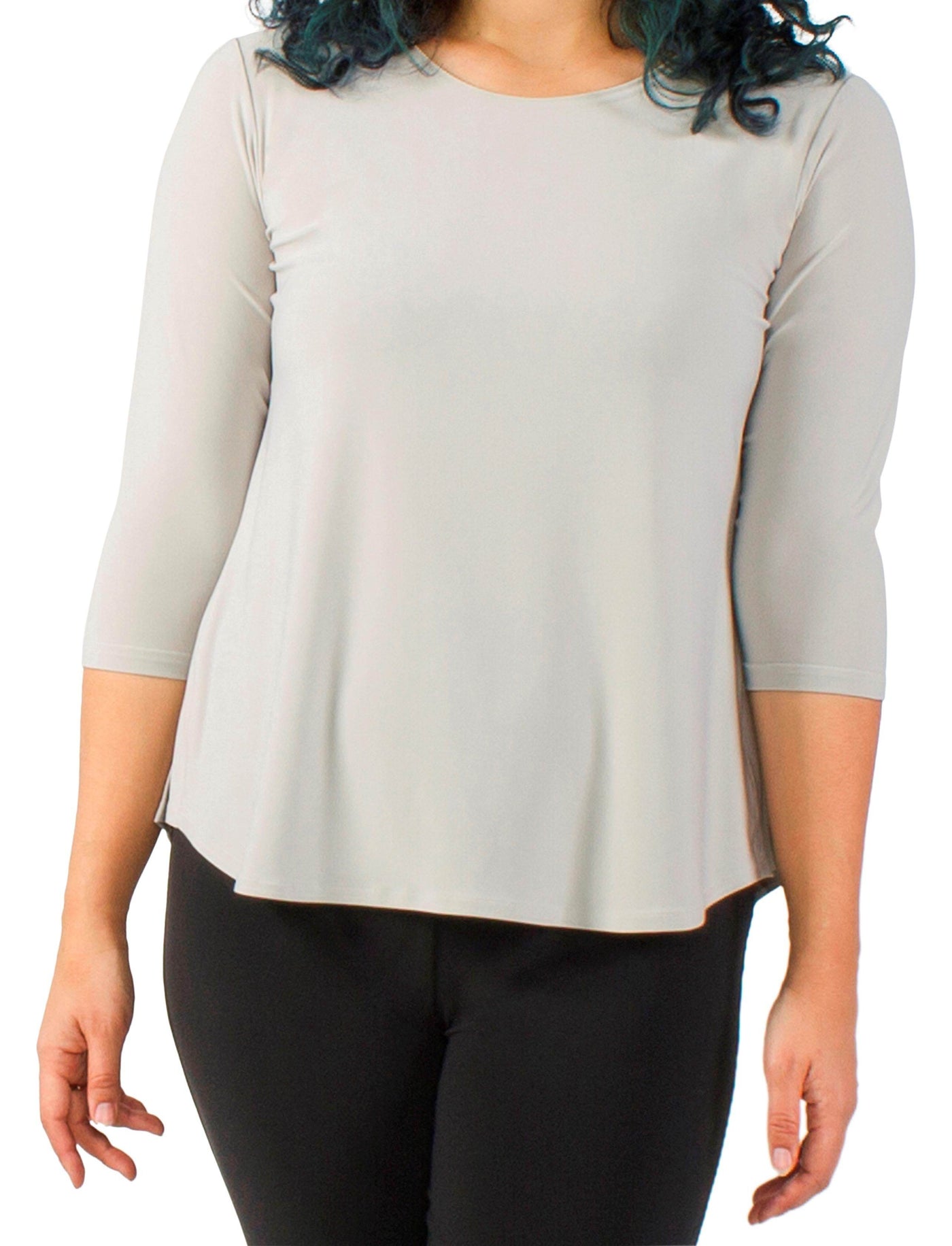 Plus Size Go To Classic T Relax 3-4 Sleeves - Dream Pants