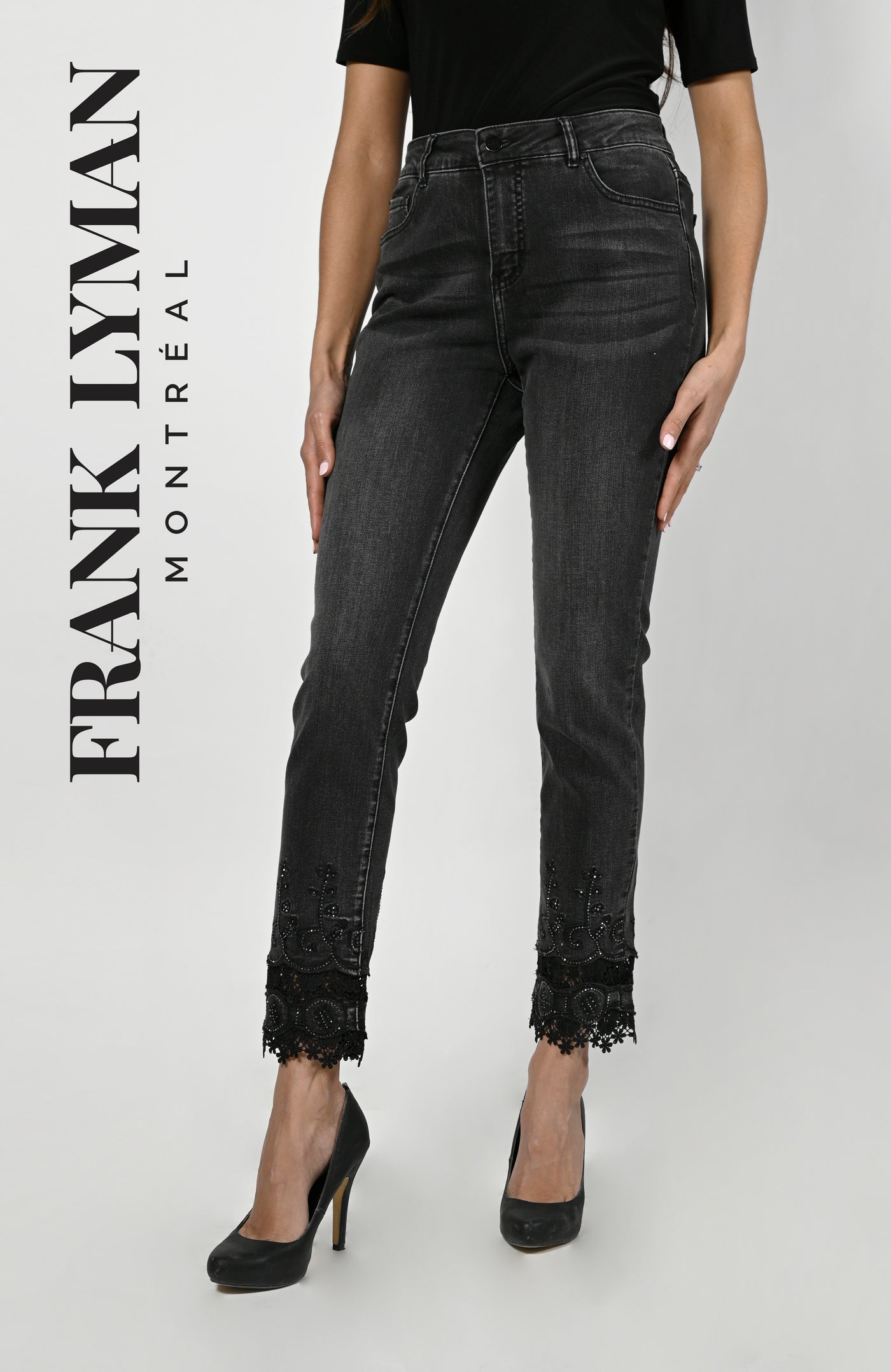 Embellished Jeans Style 223427U Frank Lyman