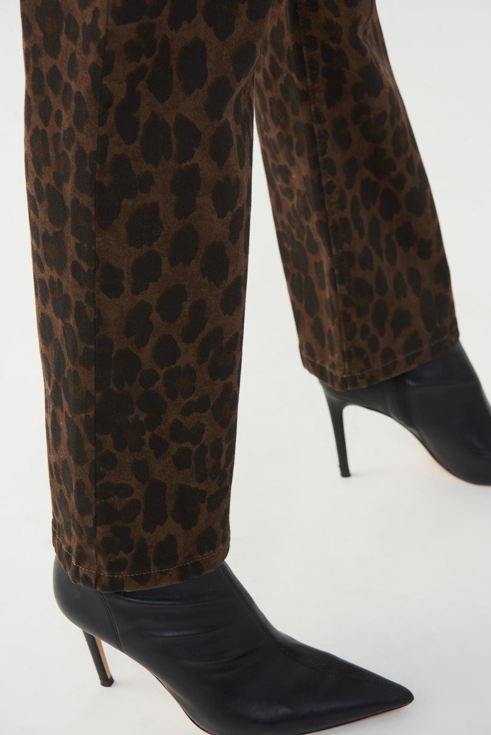 Joseph Ribkoff Leopard Print Jeans Style 223934 