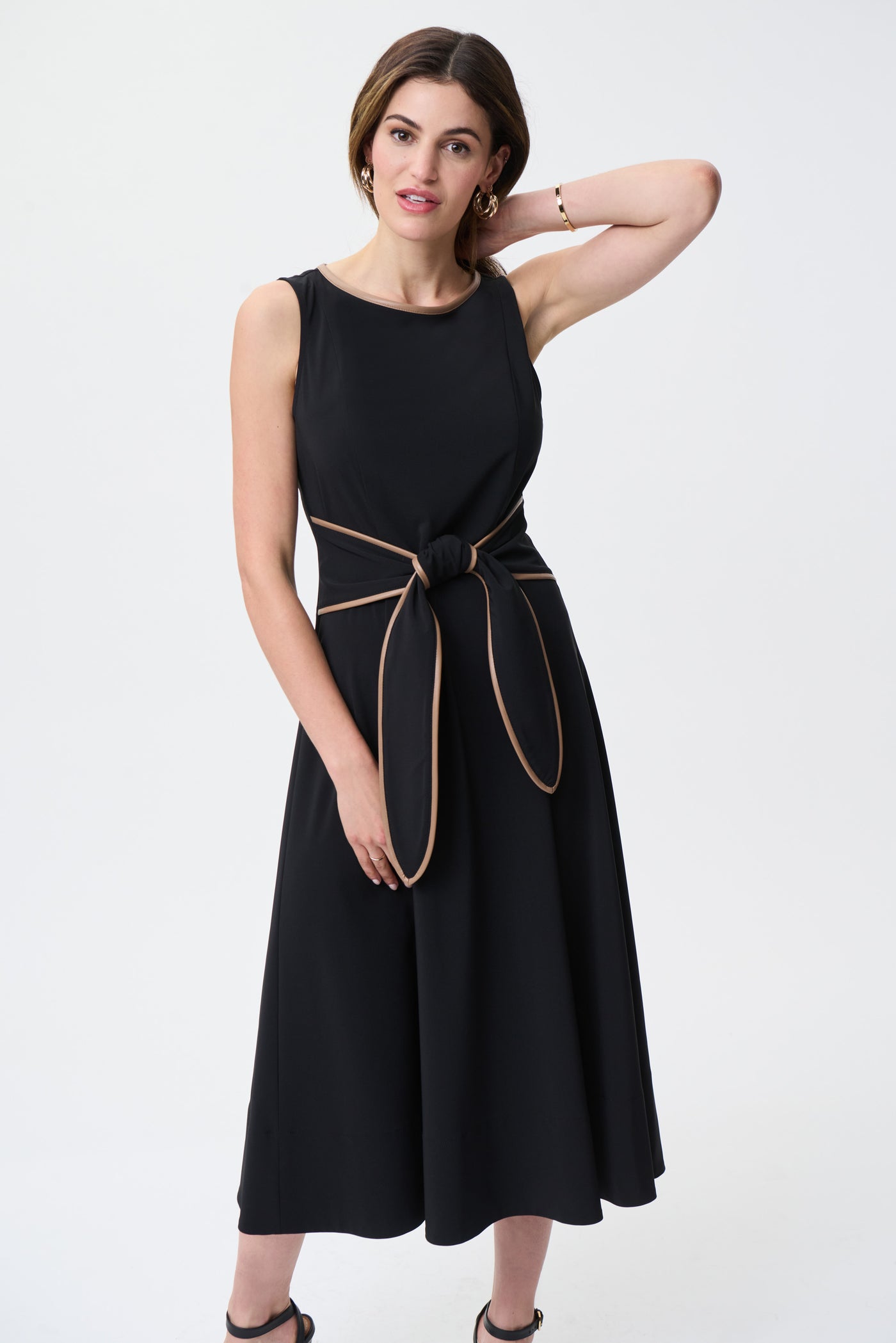 Belted Fit And Flare Dress Style 231214 Joseph Ribkoff
