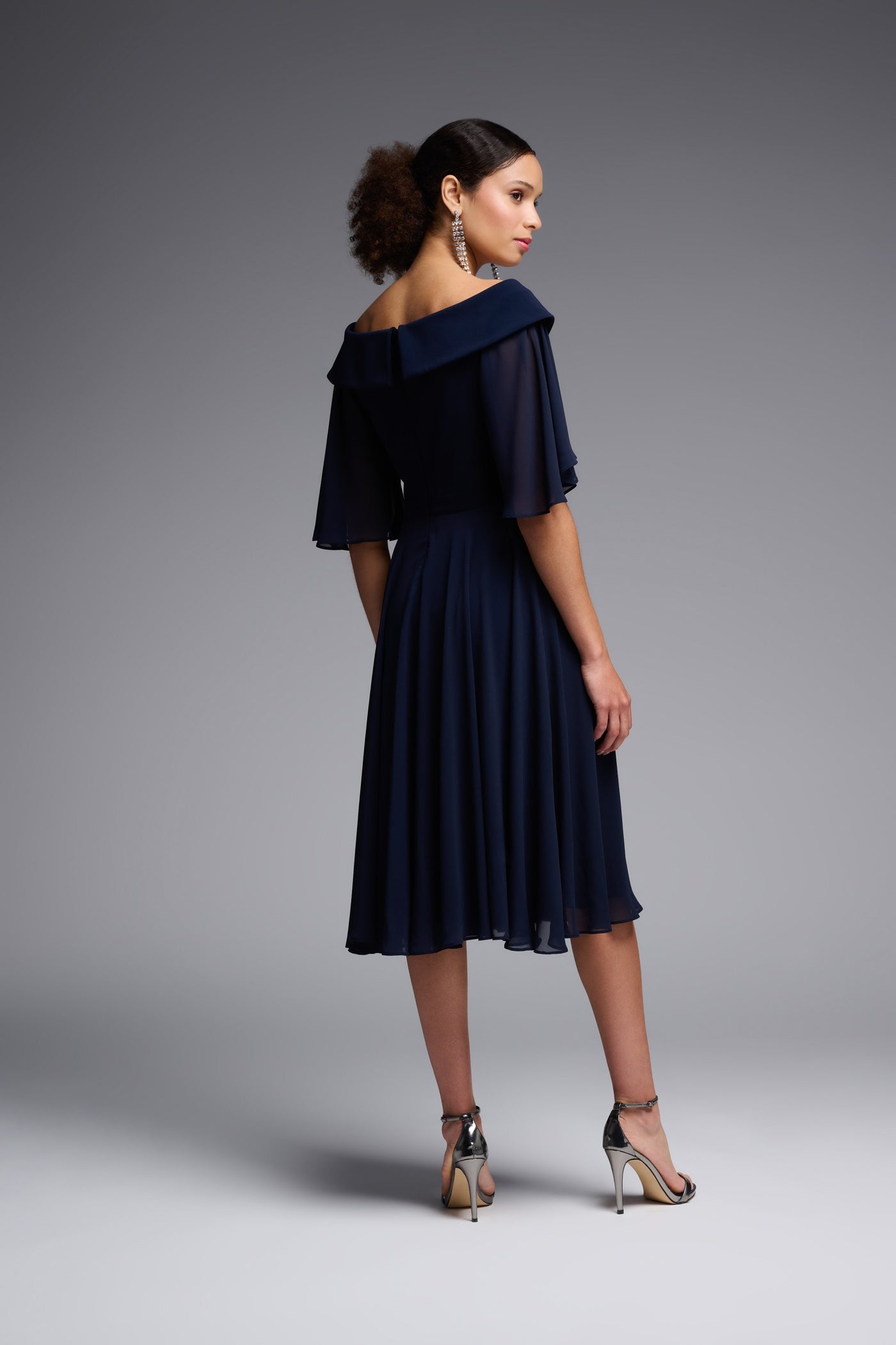 Joseph Ribkoff Off-Shoulder Evening Dress Style 231723 