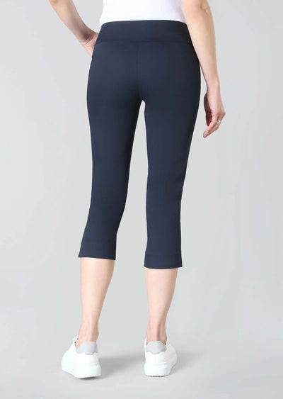 Lisette L Essentials Slim Capri Pants, Mercury Stretch 