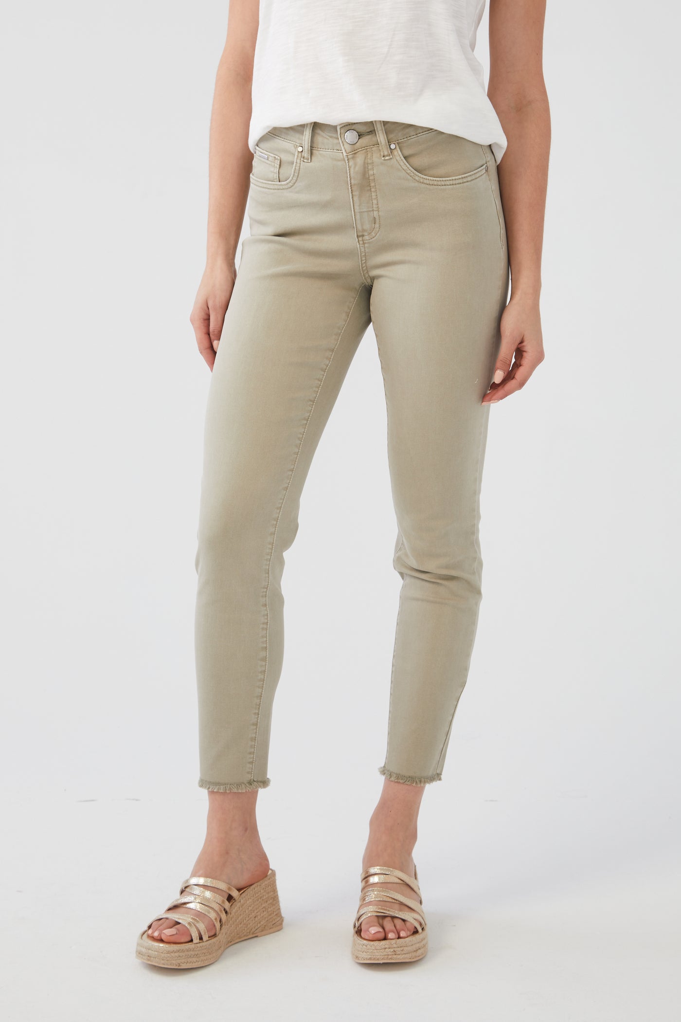 Olivia Slim Ankle, Style 2682511, Euro Twill French Dressing Jeans