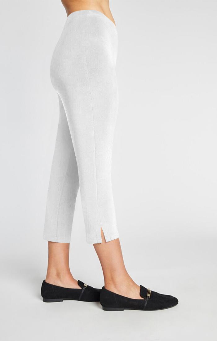 Sympli Narrow Pants Short Style 2748S, 26" Inseam, Color White 