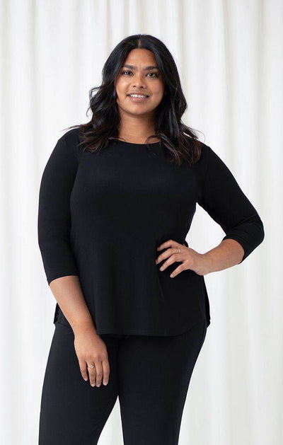 Plus Size Go To Classic T Relax 3-4 Sleeves - Dream Pants