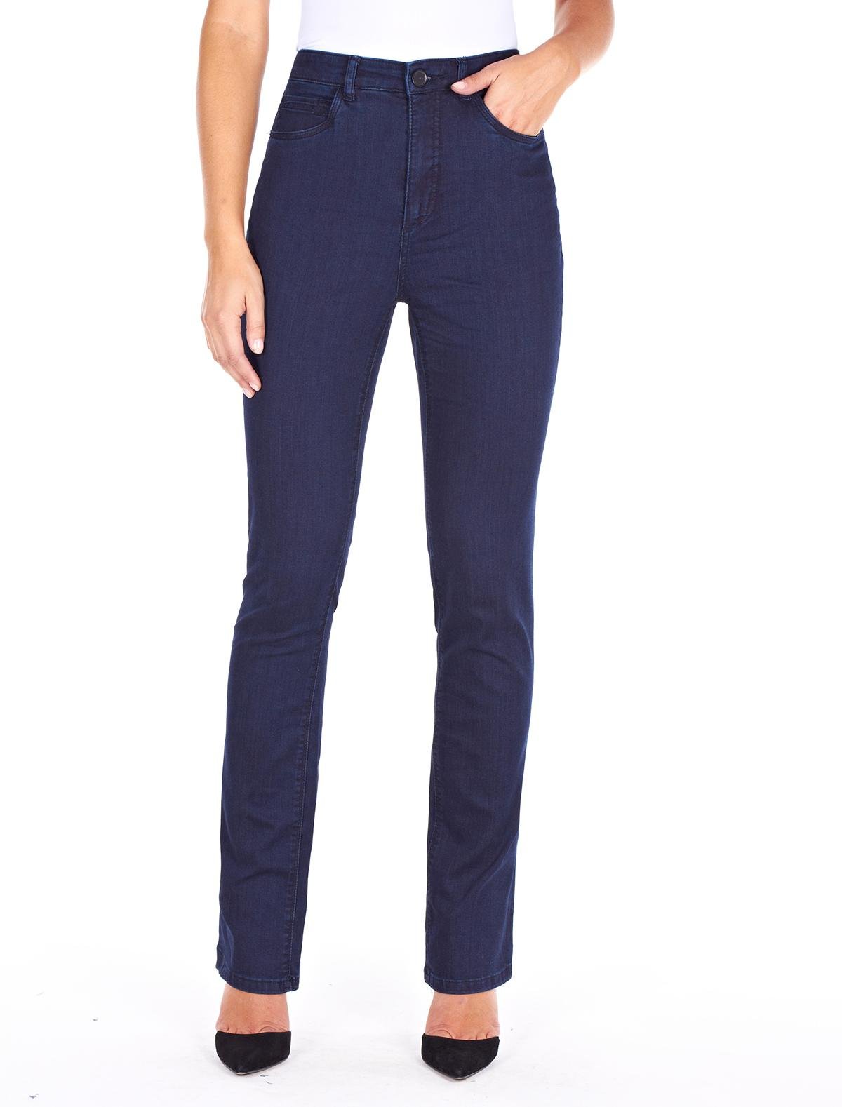 French Dressing Jeans Peggy Straight Leg Supreme Denim, High Rise 