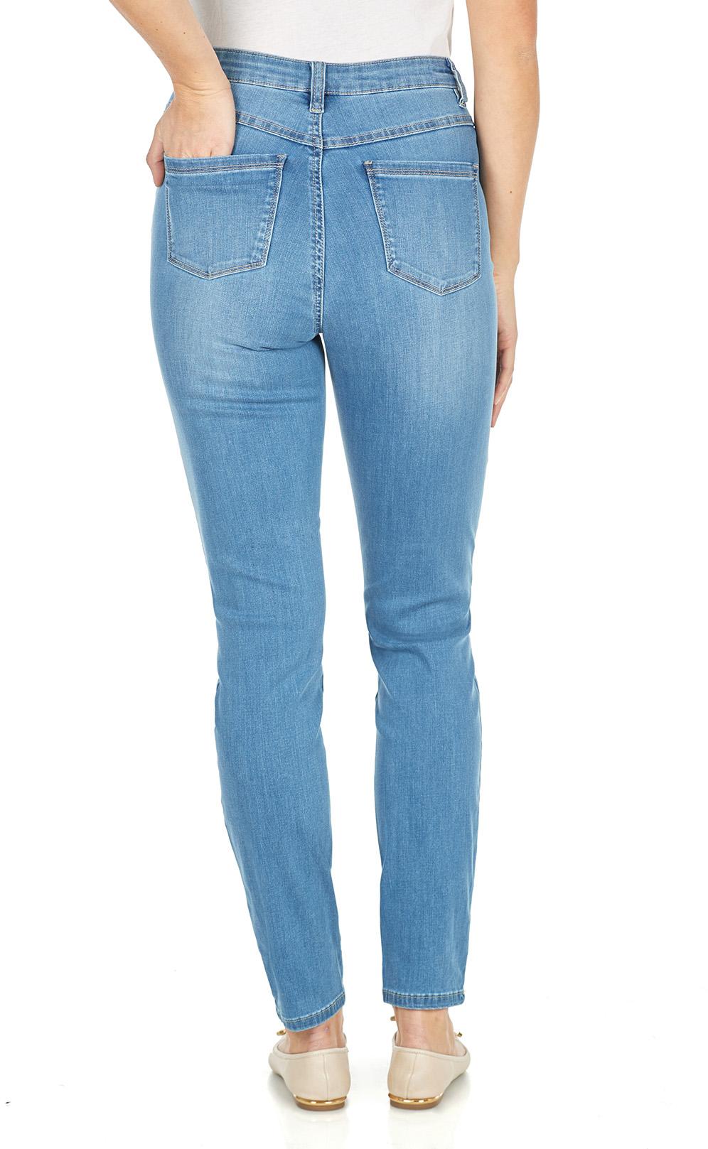 French Dressing Jeans Suzanne Slim Leg Cool Denim, High-Rise 