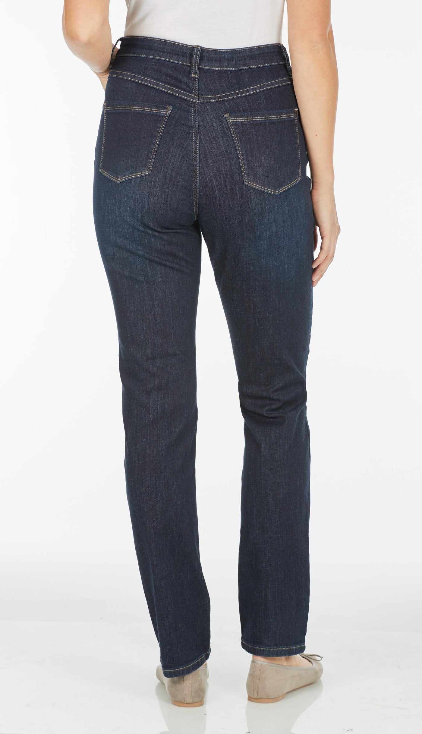 Peggy Straight Leg Style 6804630 Cool Denim, High-Rise French Dressing Jeans