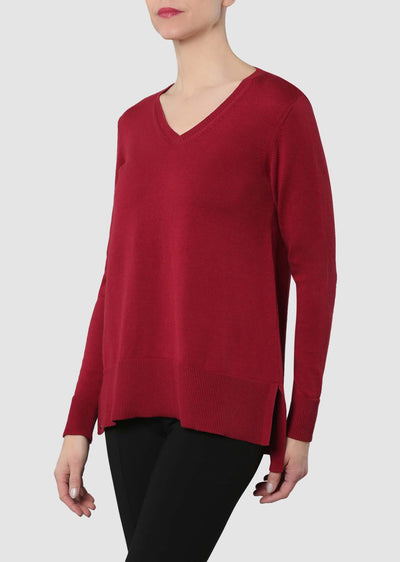 Lisette L Ellie Knit V-Neck Sweater Style 805190 