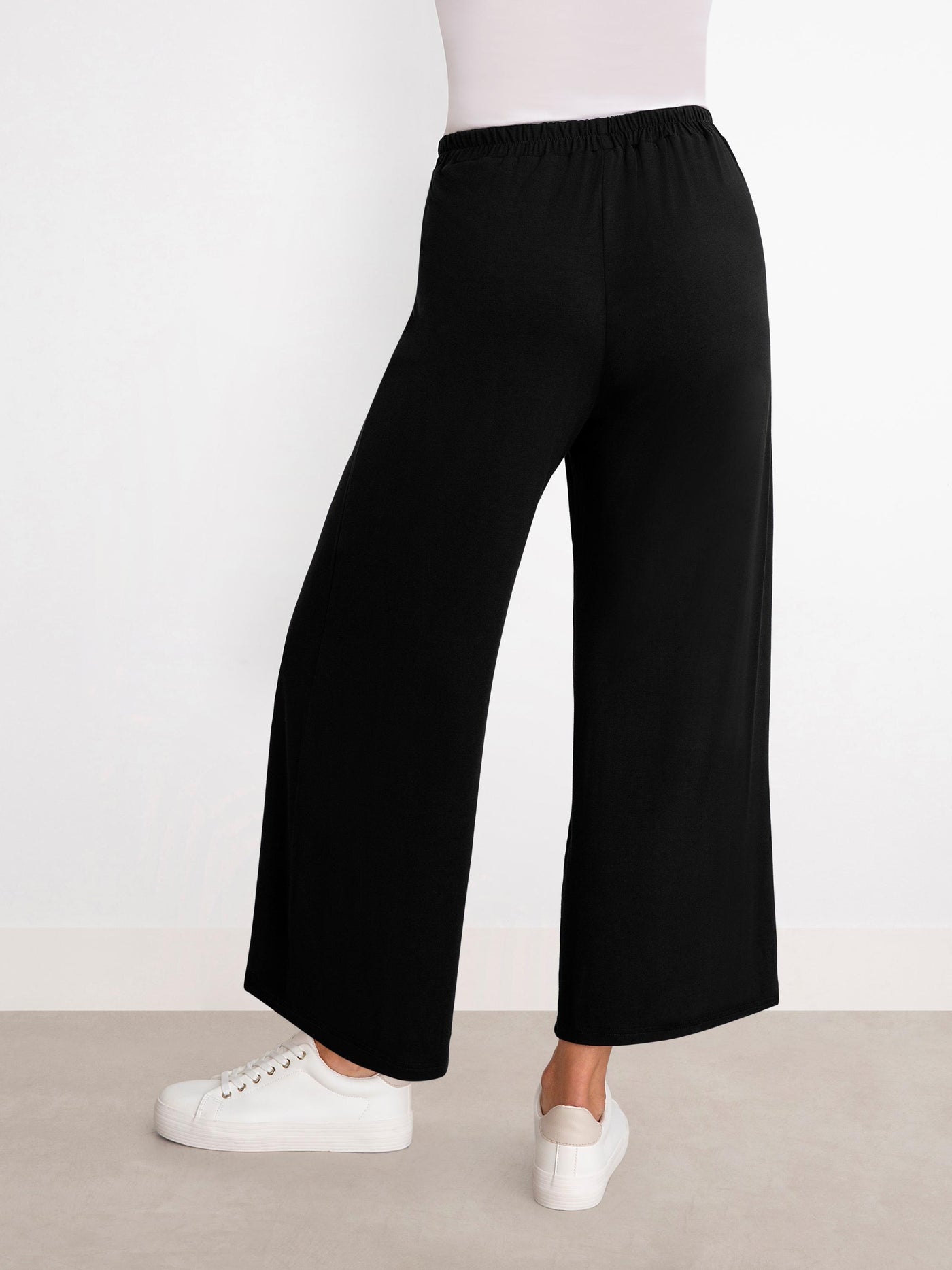 Bamboo Wide Leg Ankle Pant Style T4701 Sympli