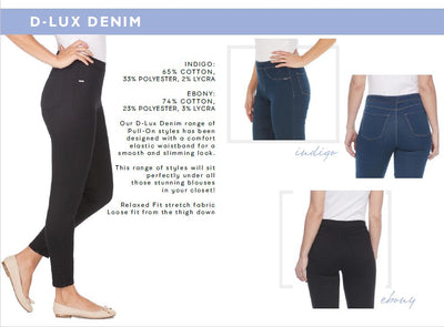 Pull-On Slim Jegging Style 272506N D-LUX Denim French Dressing Jeans