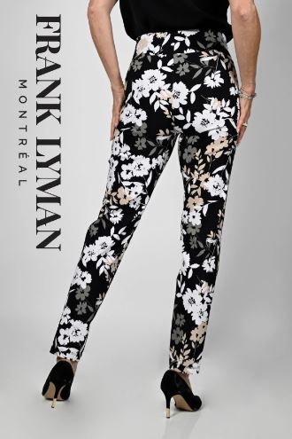 Frank Lyman Printed Floral Pants 