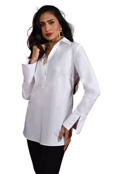 Frank Lyman Basic Fitted Blouse 